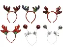 Decoris | Kerstdiadeem 24x22cm Assortiment 