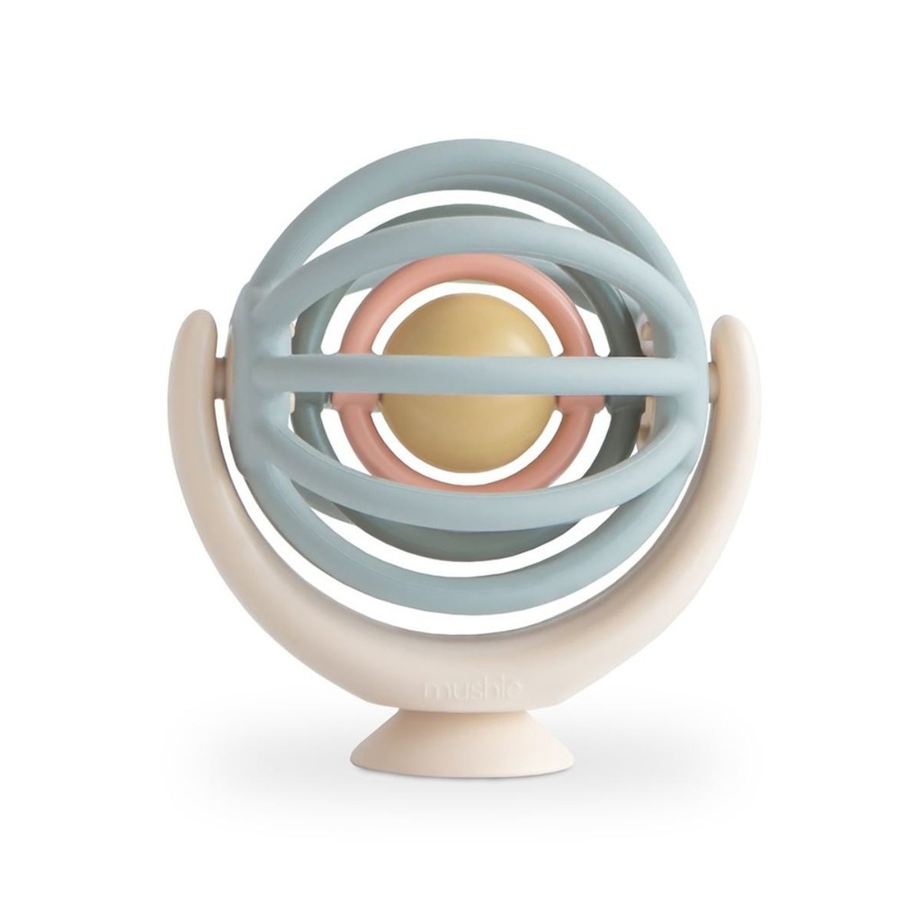 Mushie | Speelgoed vr Eetstoel Suction Spinner Ball