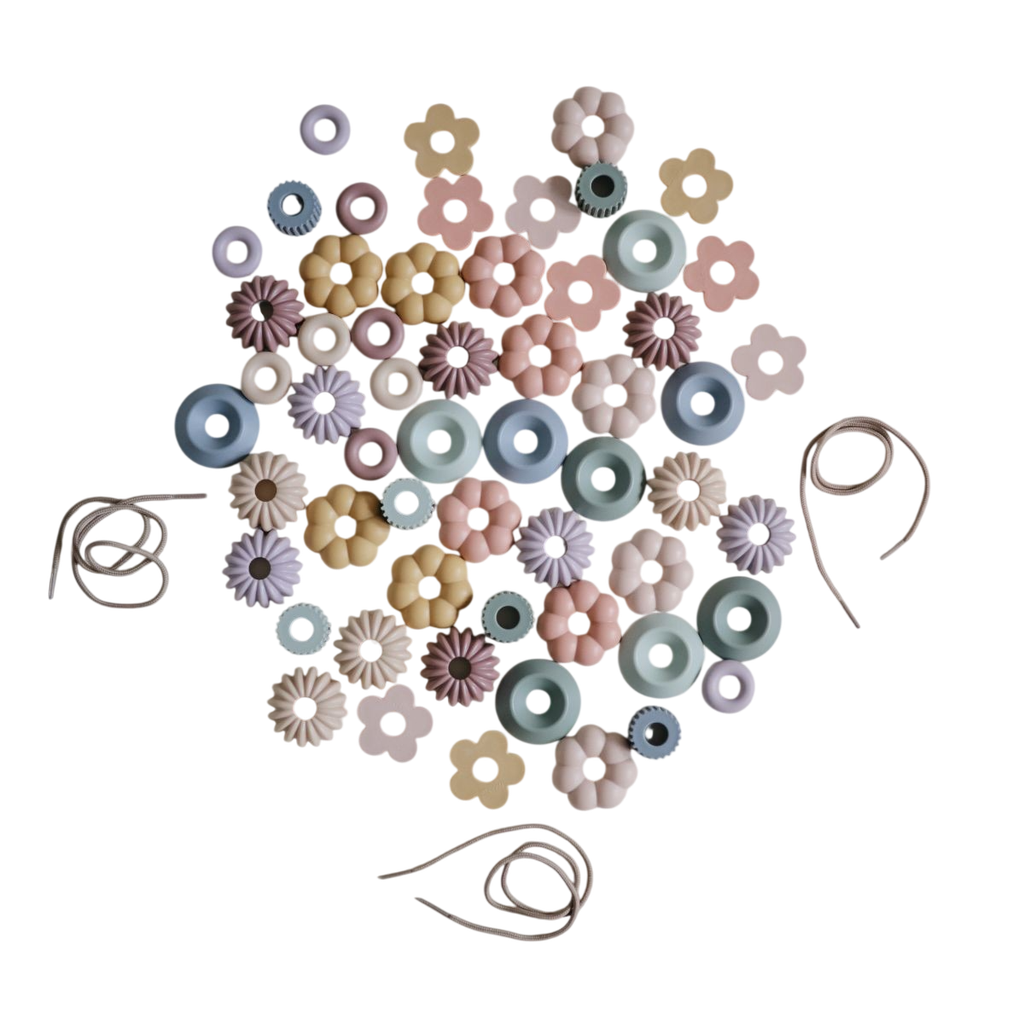 Mushie | Educatief Speelgoed Bead Lacing Toy Set