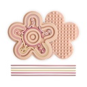 Mushie | Interactief Speelgoed Silicone Sensory Toys Pastel