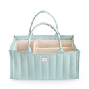 Mushie | Opberger Diaper Caddy Roman Green Groen 22x16,5x37cm