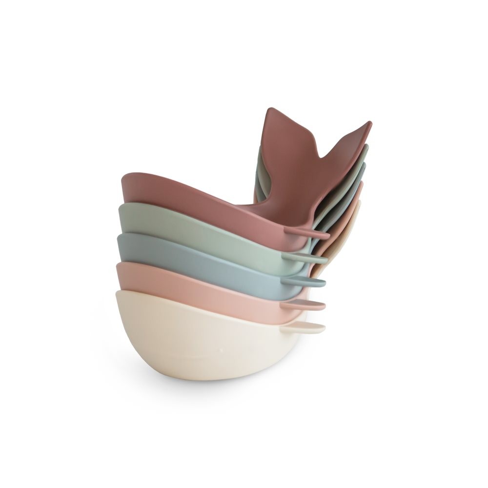 Mushie | Badspeelgoed Whale Bath Stackers Original