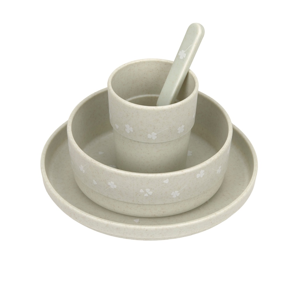 Laessig | Eetset Cozy Loved Ones Pale Khaki PP/Cellulose