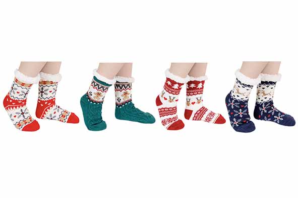 Cosy & Trendy | Kerstkousen 11x2x42cm Assortiment