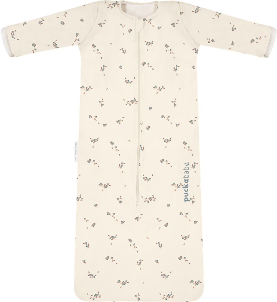 Puckababy | Slaapzak 4 Seasons Blue Berry 6m-2,5Y 70–100 cm