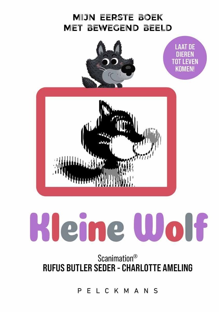 Pelckmans | Boek "Kleine wolf" 0-2Y- Rufus Butler Seder