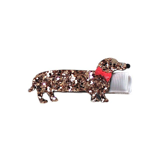 Busy Lizzie | Haarspeld Teckel Glitter