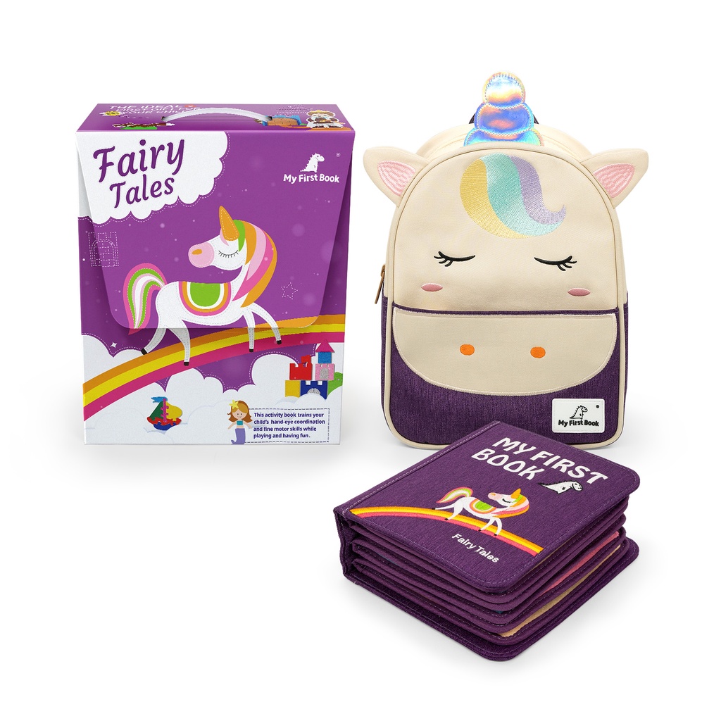 My First Book | Geschenkset My First Book Fairy Tale Rugzak+Boek