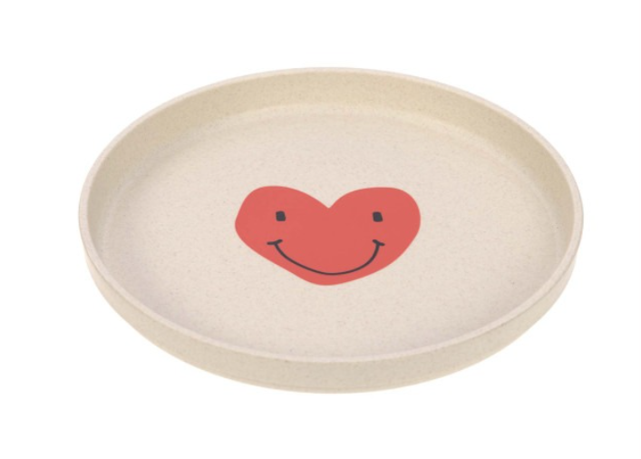 Laessig | Plat Bord Happy Rascals Heart Lavender PP/Cellulose