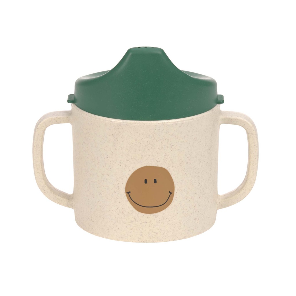 Laessig | Drinkbeker Happy Rascals Smile Sippy Cup Cellulose/PP Green 150ml