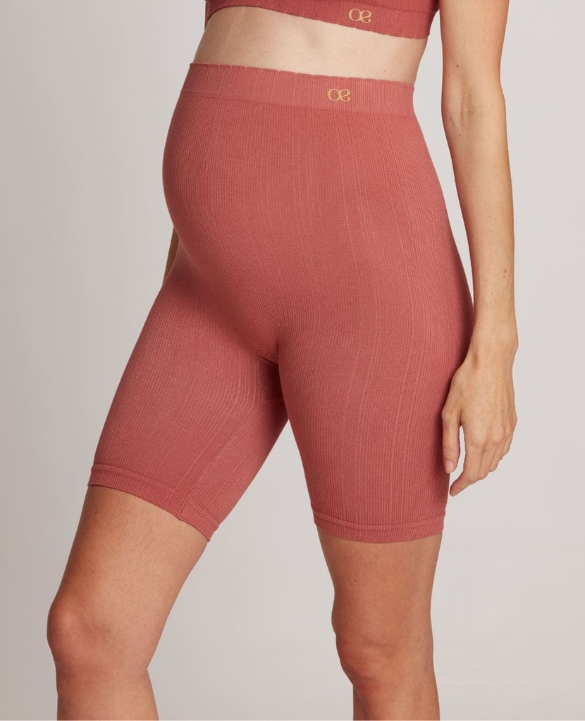 Cache Coeur | Short Zoe Seamless Mid thight Terracotta