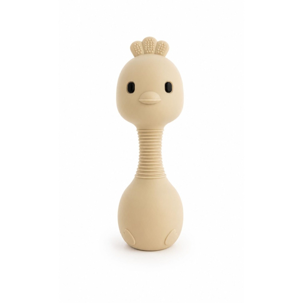 Bo Jungle | Rammelaar Lou The Silicone Chick Rattle +0m