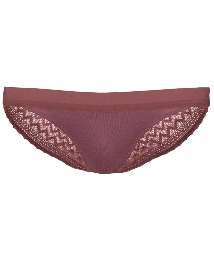 Cache Coeur | Slip Serena Low waist Plum