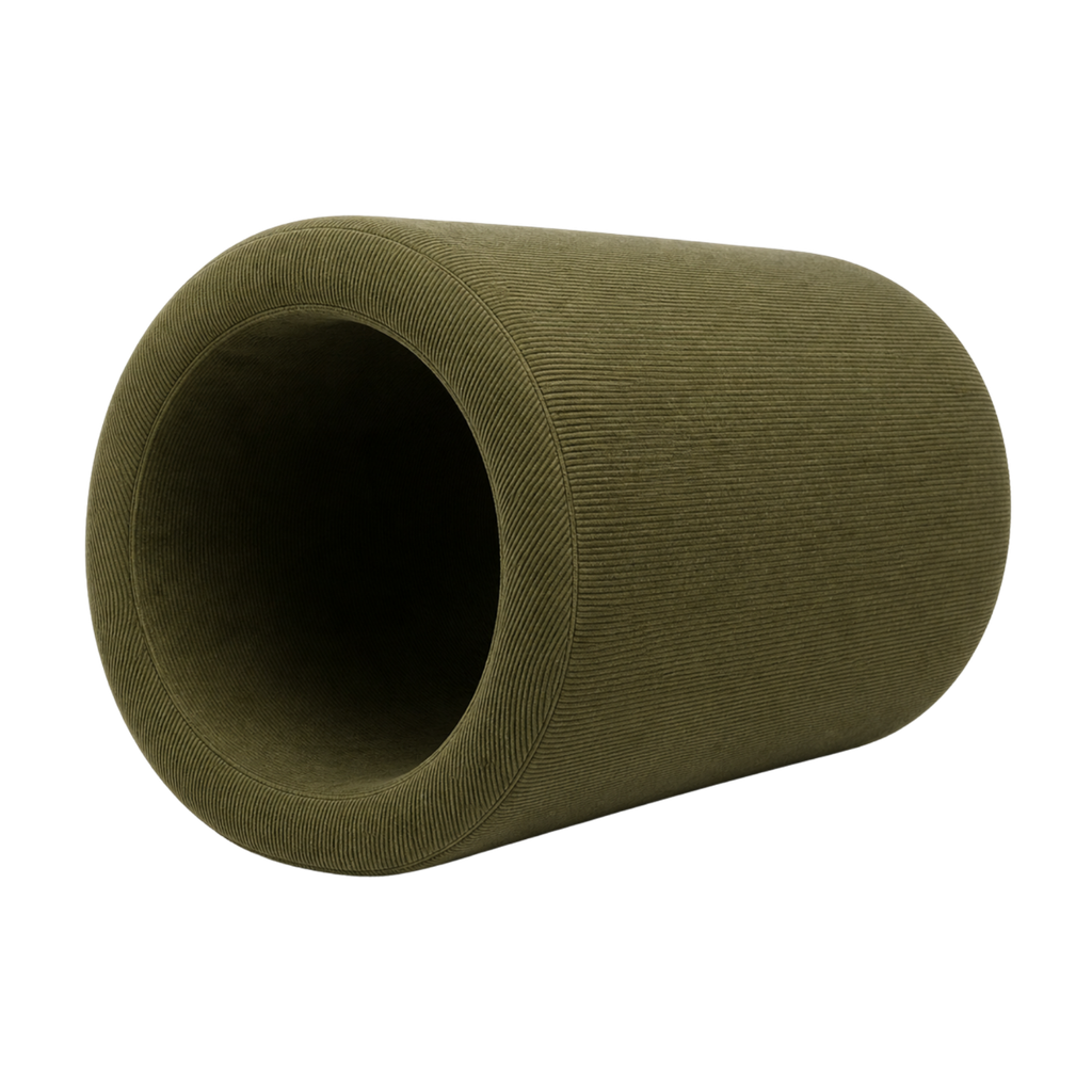 Sense2Play | Kruiprol Avonturen Foam Tunnel Corduroy Green +12m 
