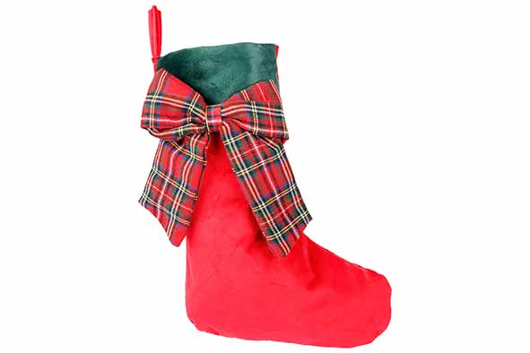 Cosy & Trendy | Kerstkous Checkers Rood 28x43cm