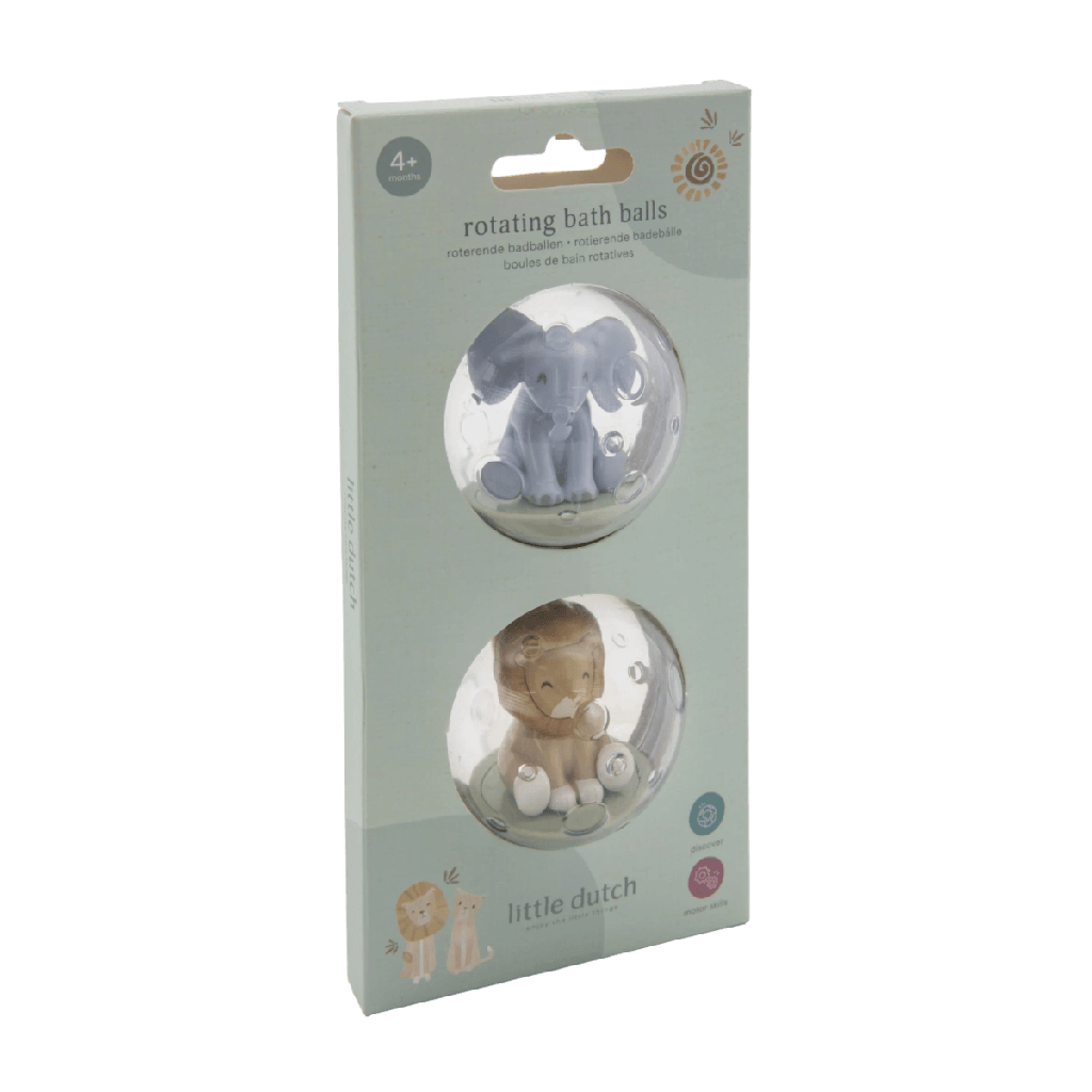 ittle Dutch | Bal Safari Roterende Ballen Kunststof +4m 2-pack