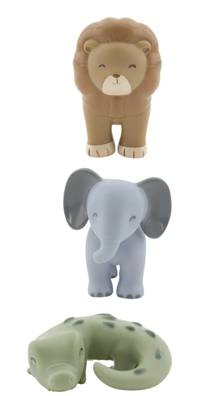 Little Dutch | Badspeelgoed Safari Bad Figuren 3-pack