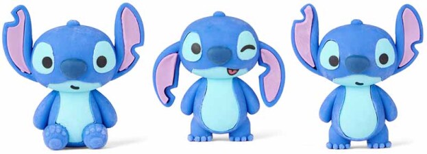 Stitch | Gom 3D Eraser Blauw Assortiment
