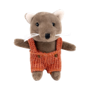 Egmont | Pluche Knuffel Rob de Wolf Miniatuur