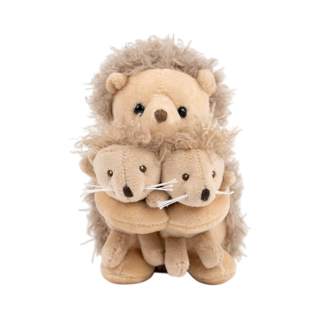 Egmont | Pluche Knuffel Mama Egel met Tweeling