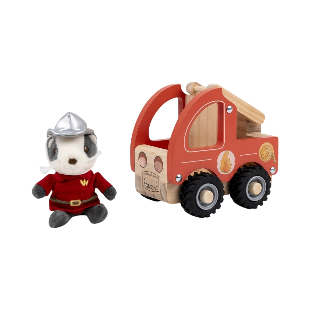Egmont | Auto Brandweerwagen Hout Small