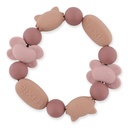 Trixie | Bijtring Mrs. Cat & Mrs. Butterfly Siliconen Roze Ø12x2cm +0m
