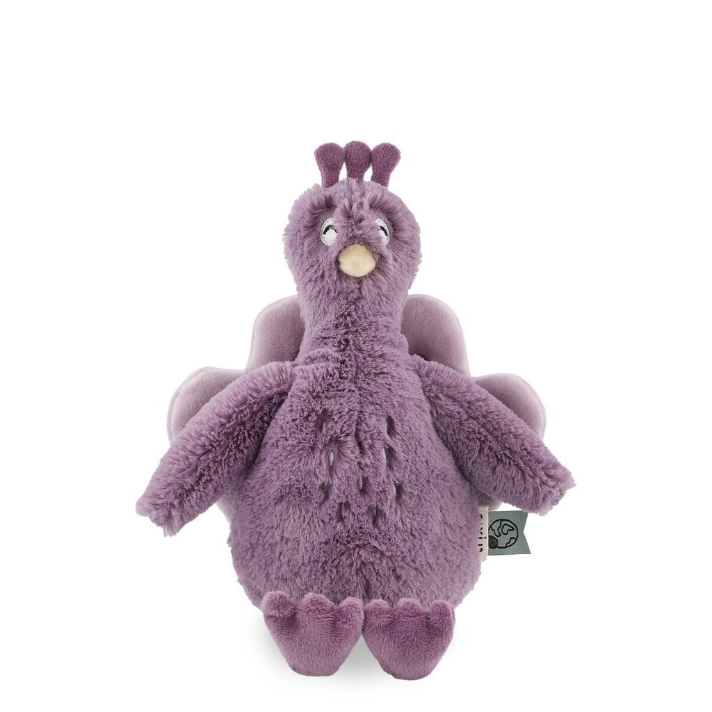 Trixie | Pluche Knuffel Mrs. Peacock Paars 9x8x18cm
