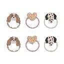 Mimi & Lula | Haarselastiek Puppy Love Mini Hair Ties 6-pack