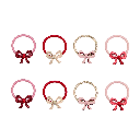Mimi & Lula | Haarelastiek Cutesy Bow Mini Hair Ties 8-pack