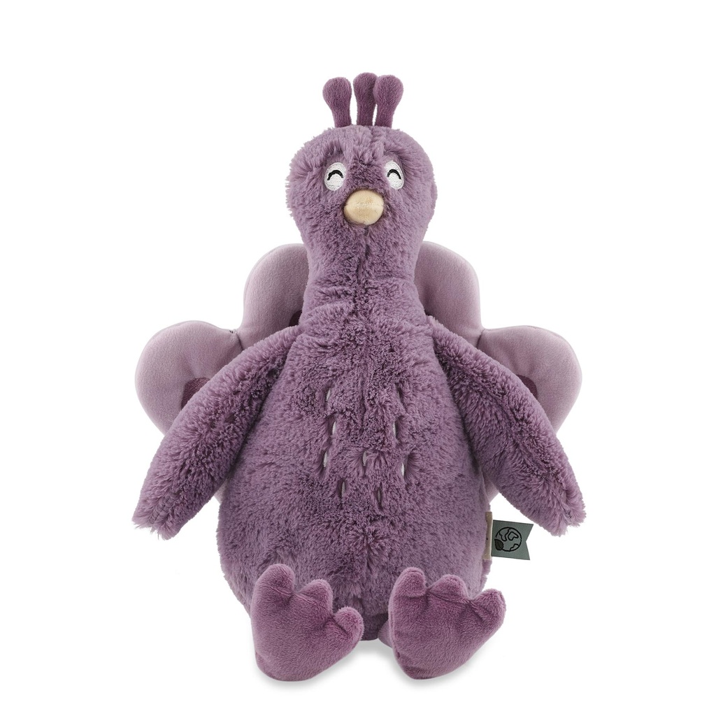 Trixie | Pluche Knuffel Mrs Peacock Paars 12x11x25cm 