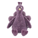 Trixie | Pluche Knuffel Mrs Peacock Paars 20x14x35cm    