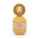 Trixie | Stapelpyramide/Rammelaar Mr Lion Hout Geel Ø6x13cm +10m