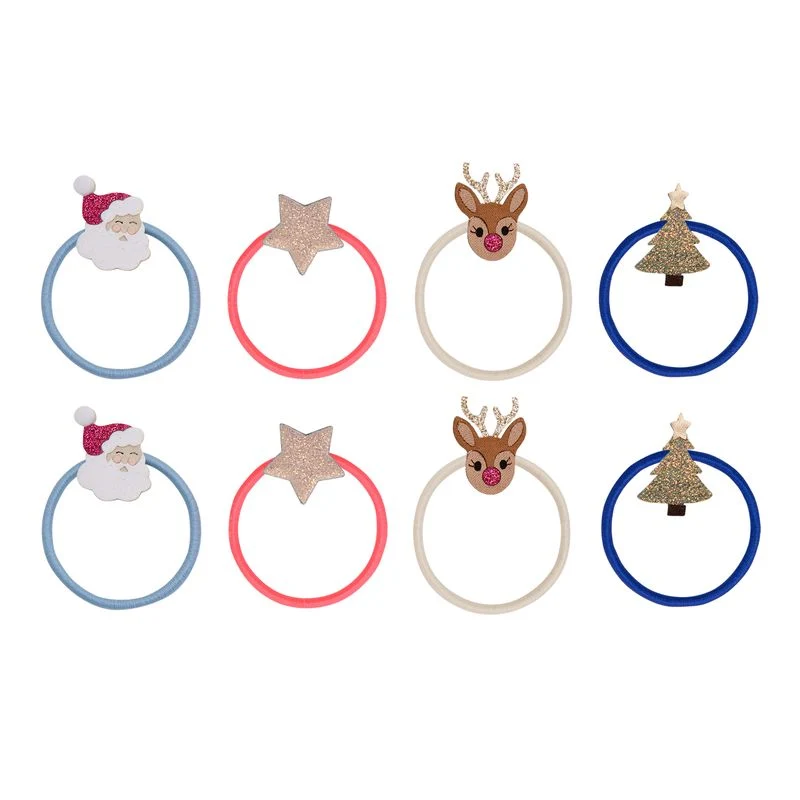 Mimi & Lula | Haarelastiek Christmas Mini Hair Ties 8-pack