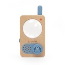 Trixie | Educatief Speelgoed Walkie Talkie Mr Triceratops Hout Blauw