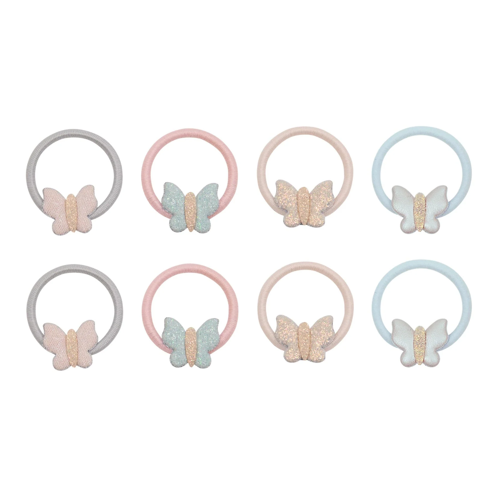 Mimi & Lula | Haarelastiek Bella Butterfly Mini Hair Ties 8-pack