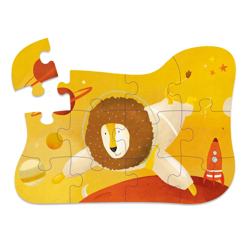 Trixie | Puzzel Astronaut Mr Lion 12-delig +3jr