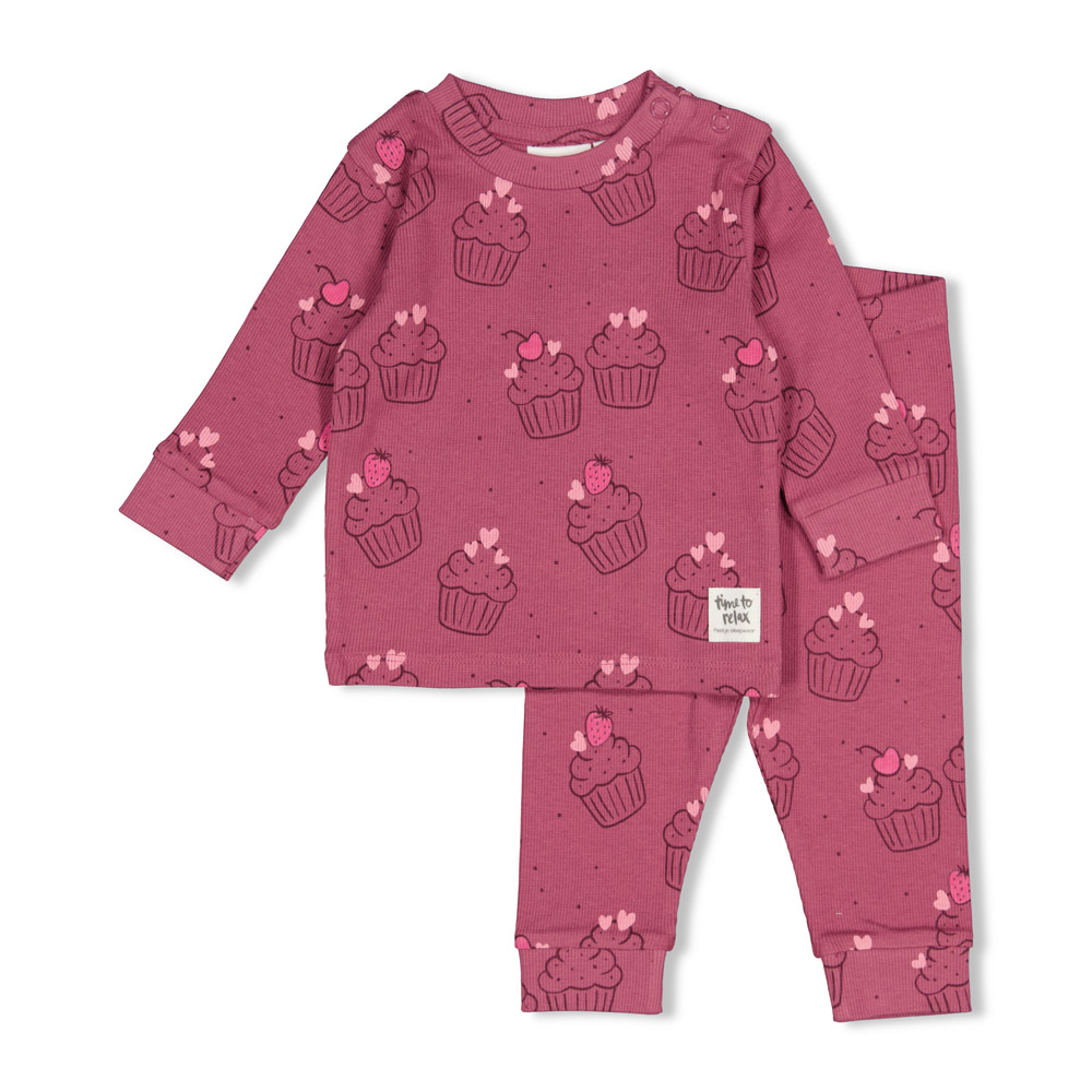 Feetje | Pyjama Chloe Cupcake Premium Sleepwear Violet