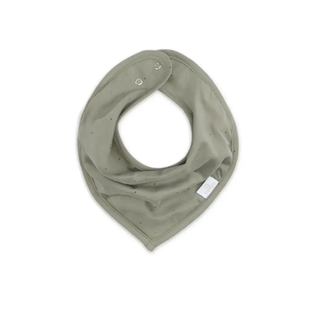 Bemini | Spuugdoekje Bavoir Choux Kaki 25 cm 