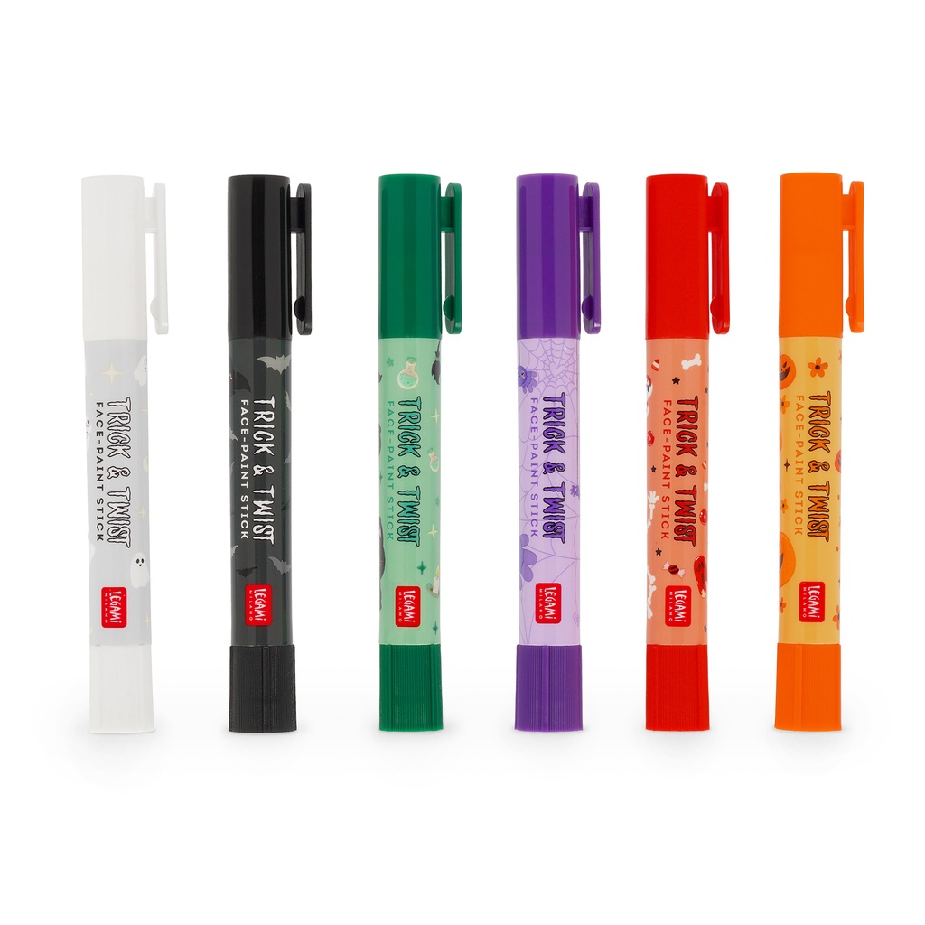Legami | Grime Halloween Trick&Twist Face Paint Sticks 