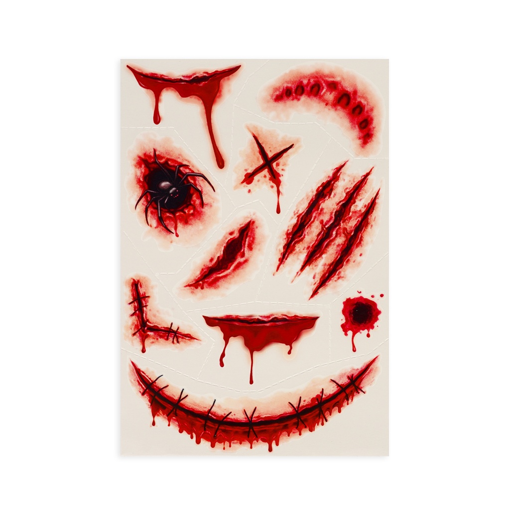 Legami | Tattoo Halloween Scar Creepy Tattoos Tijdelijk