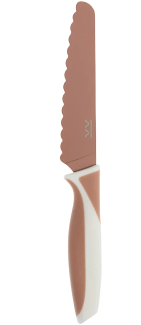 Kiddikutter | Mes Knife For Kids Dusky Rose +36M 