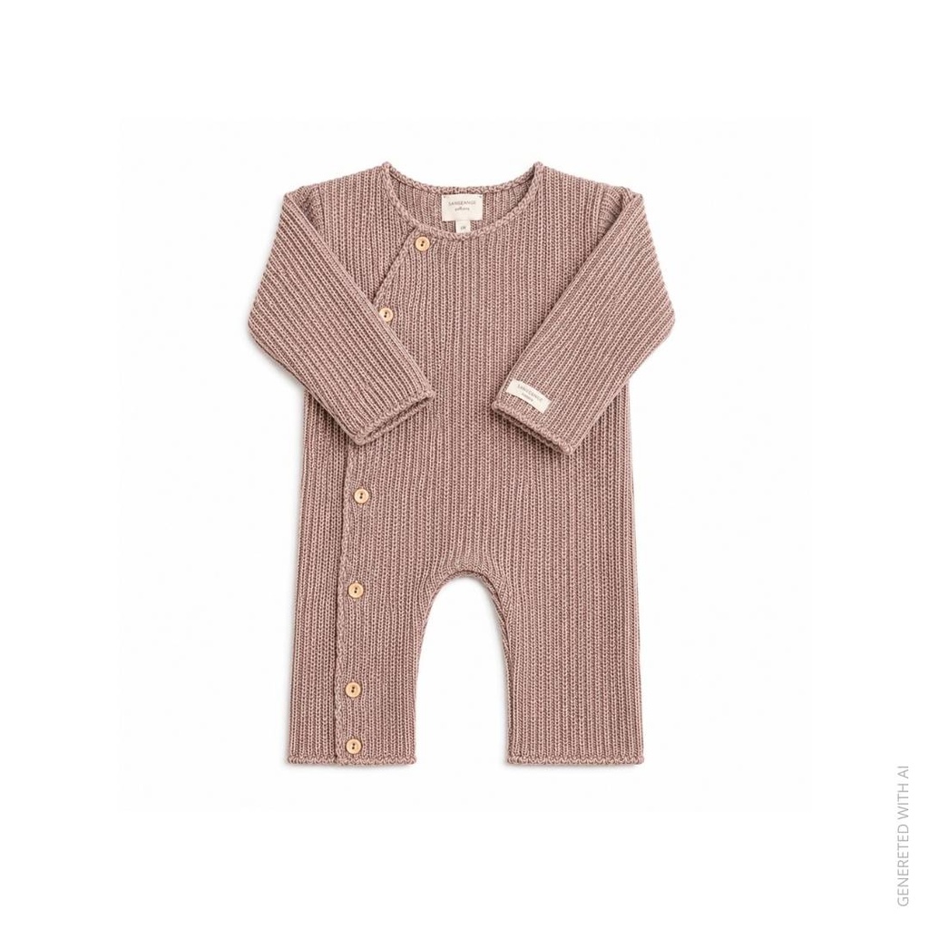 Bamboom | Kruippak Uni Overslag Soft Brown