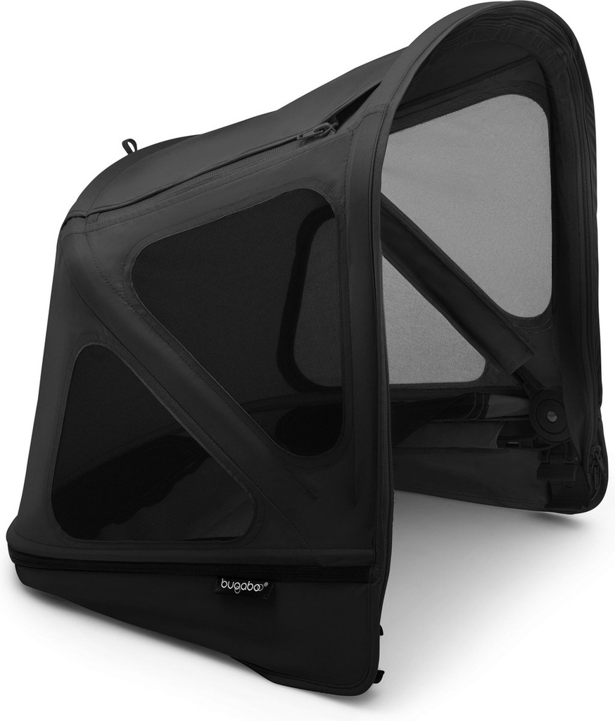 Bugaboo | Zonnekap Breezy Sun Canopy vr Donkey/Donkey 2,3&5 Midnight Black