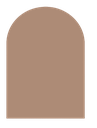 Tix-Mix | Muursticker Magnetisch Brown Sugar 70x100cm