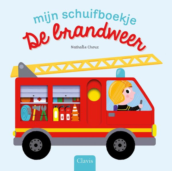 Clavis | Boek "De brandweer" Schuifboekje - Nathalie Choux