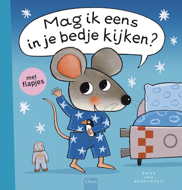 Clavis | Boek "Mag ik eens in je bedje kijken?" - Guido Van Genechten