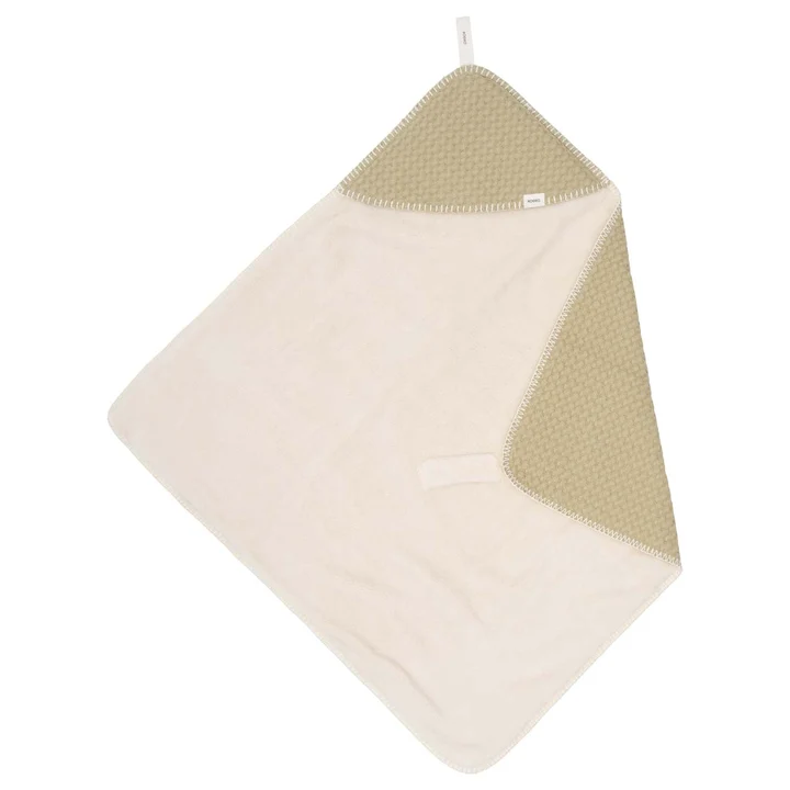 Koeka | Wikkeldeken Oslo Wafel/Teddy Olive 100x100cm 