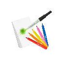 Kidywolf | Tekenset Kidydraw Kit Blow Pen