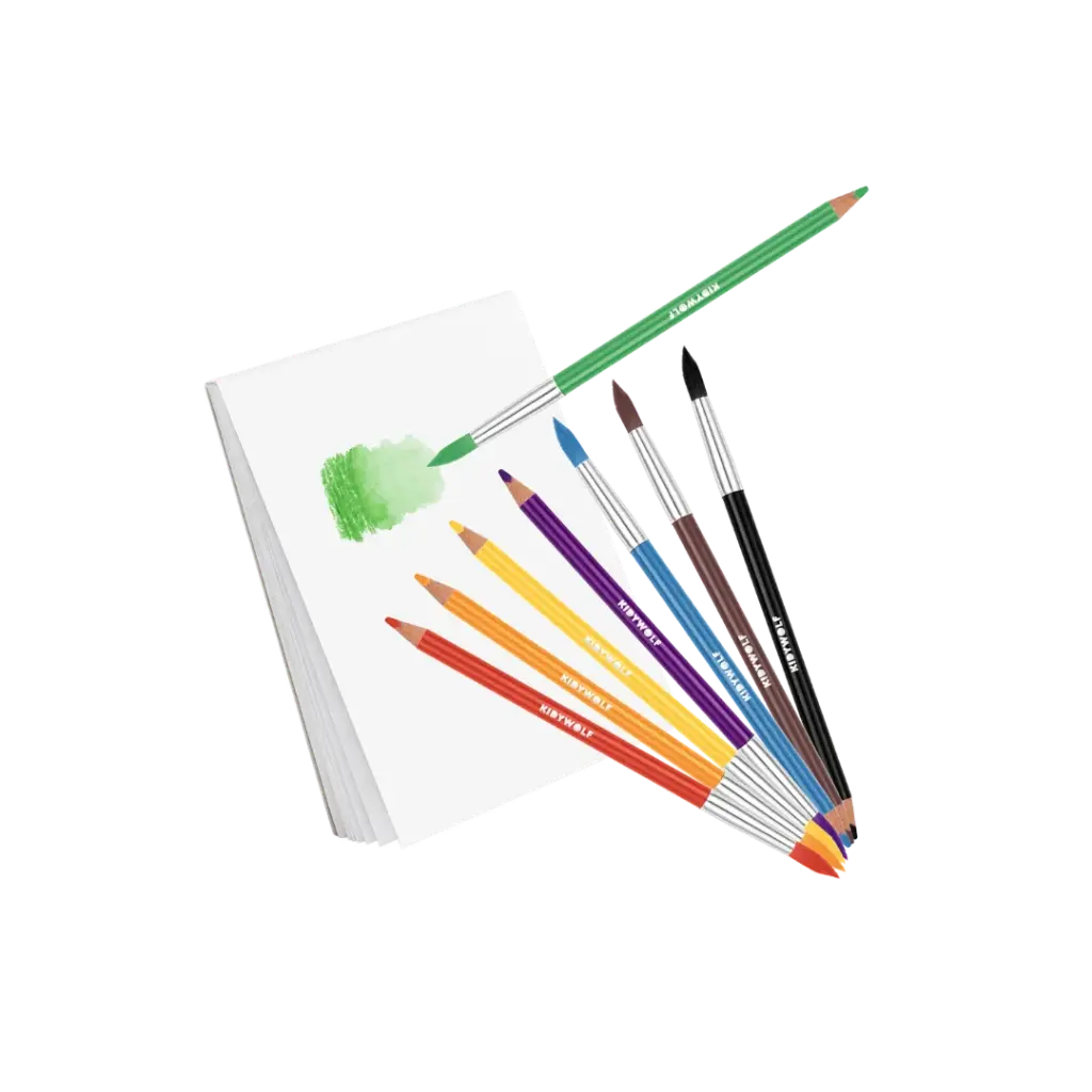 Kidywolf | Tekenset Kidydraw Kit Aquarelset