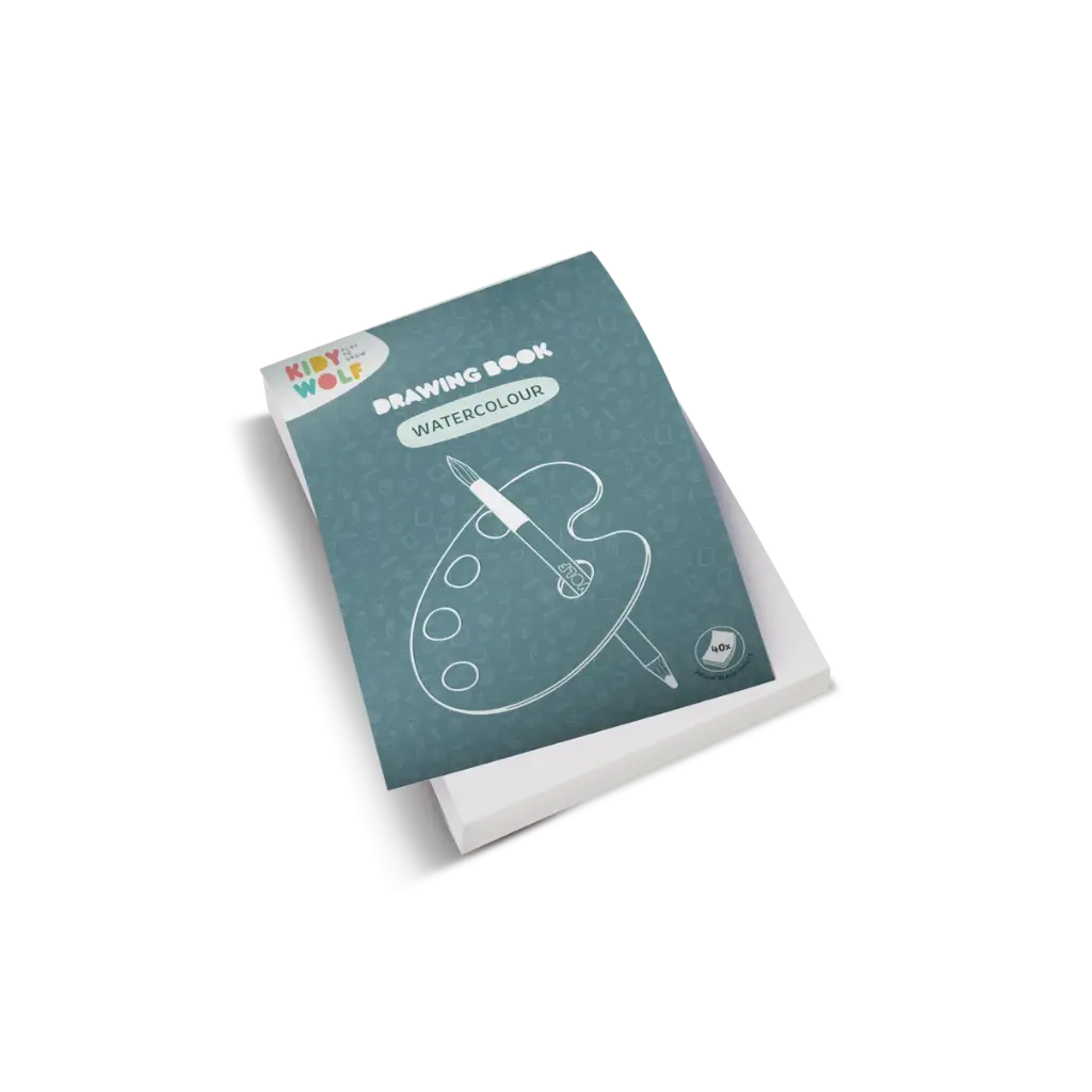 Kidywolf | Papier Aquarel Papiernavulling 40-pack 